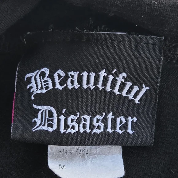 Beautiful Disaster Black Leggings - Picture 5 of 5
